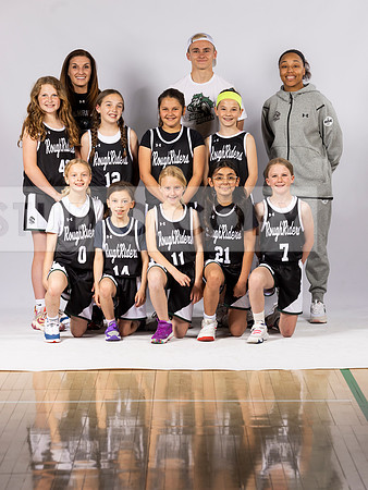 4th Grade Girls Team white BG