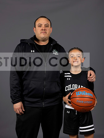 5th Grade Boys Coach and son