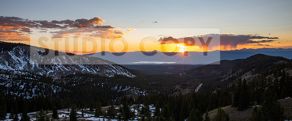 Cotton Wood Pass Panorama